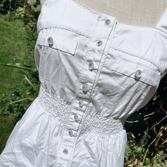 Crisp White BOHO blouse - Picture 2 of 7